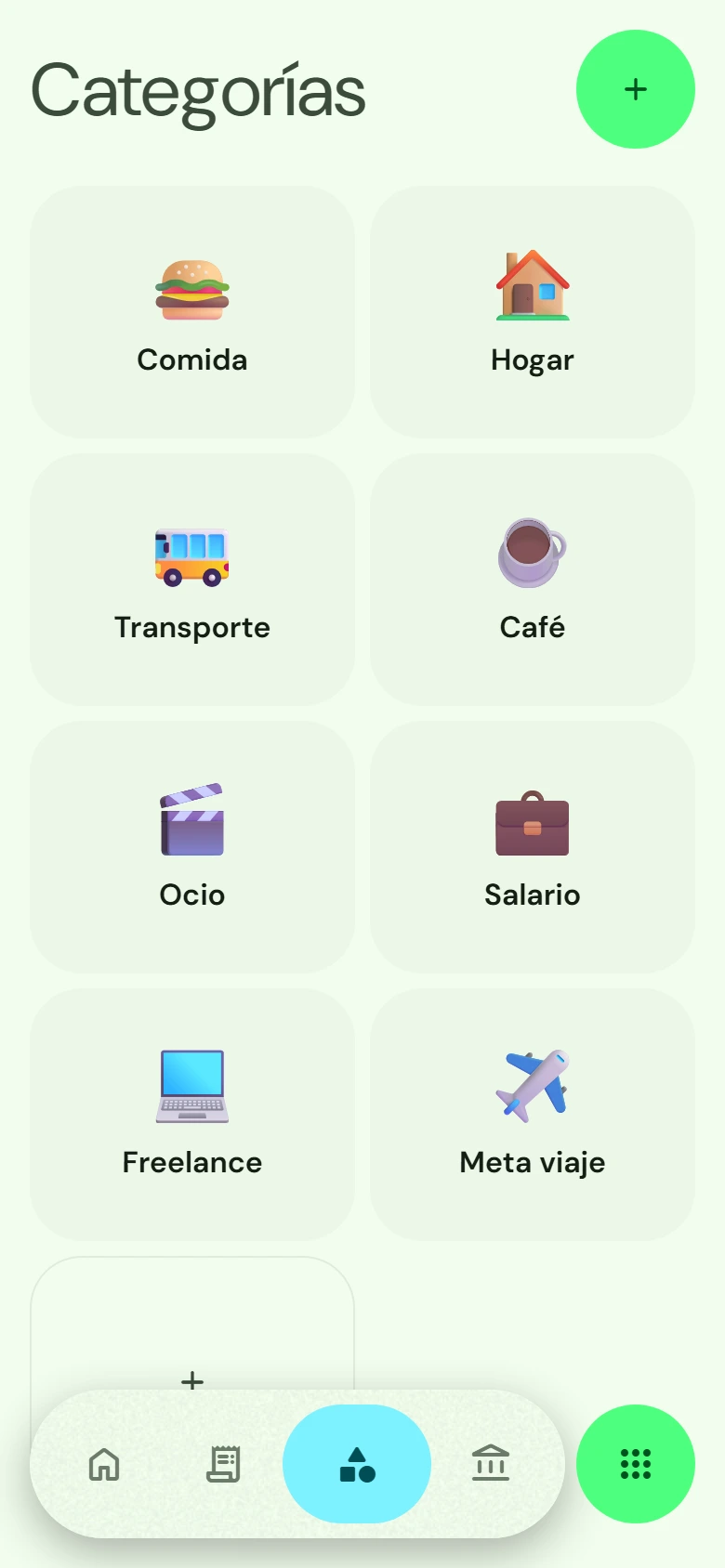Tus categorías